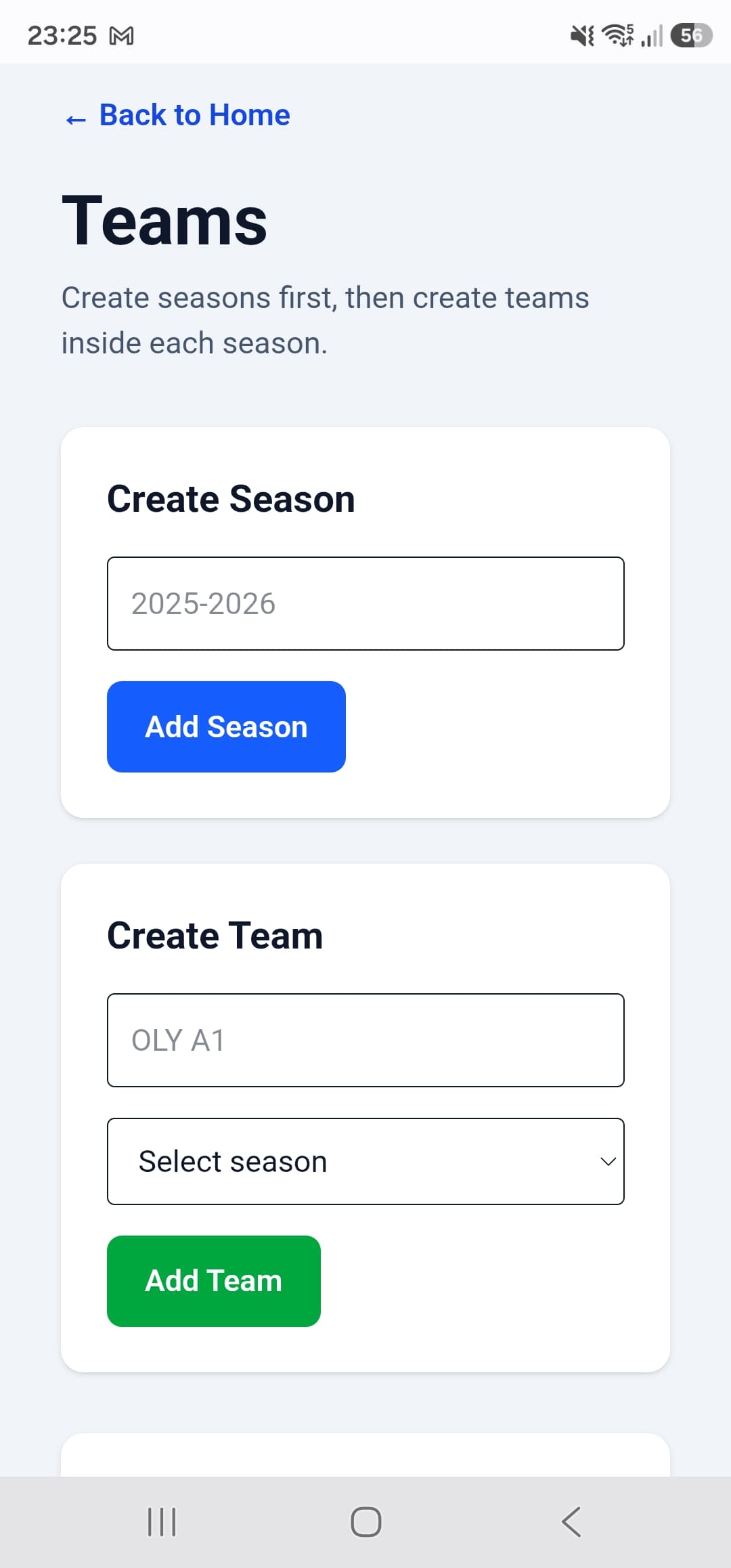 Team Management